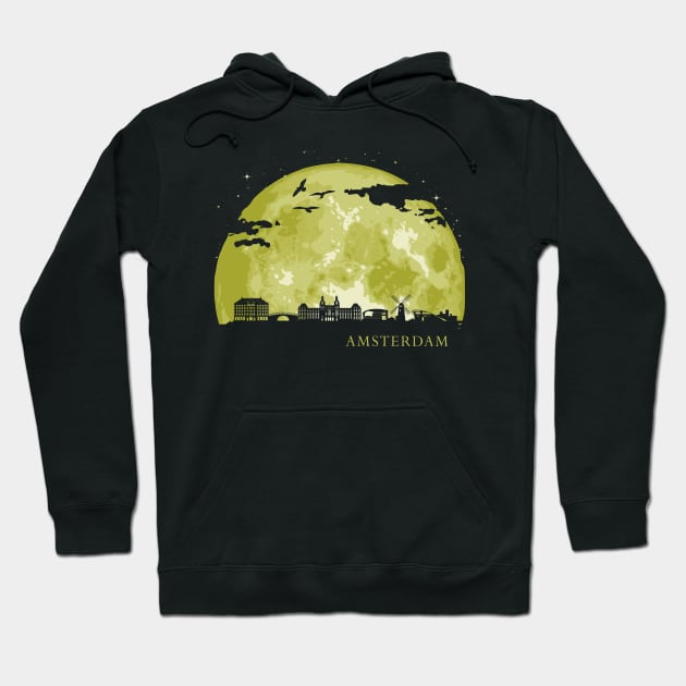 Amsterdam Hoodie by Nerd_art